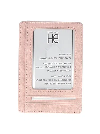 Pre-owned Assorted Brands Wallet In Pink
