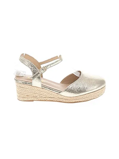 Pre-owned Assorted Brands Wedges In Silver