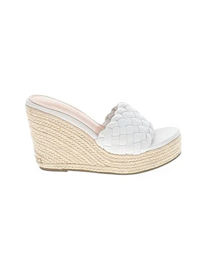 Pre-owned Assorted Brands Wedges In White
