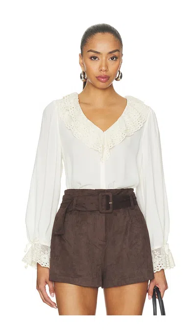 Astr Christy Top In White