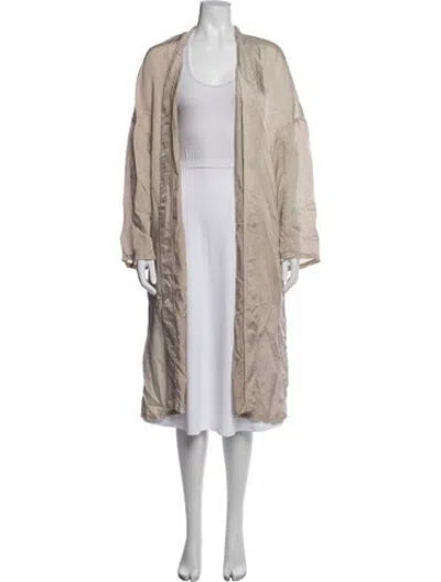 Pre-owned Atelier Delphine Robe In Neutrals