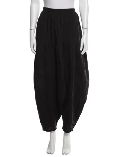 Pre-owned Atelier Delphine Wide Leg Pants In Black