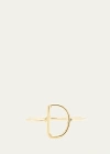 Atelier Paulin 18k Yellow Gold Alphabet Ring In D