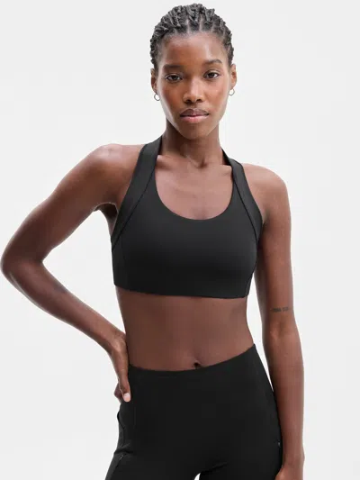 Athleta All Out Mesh Bra D-dd In Black