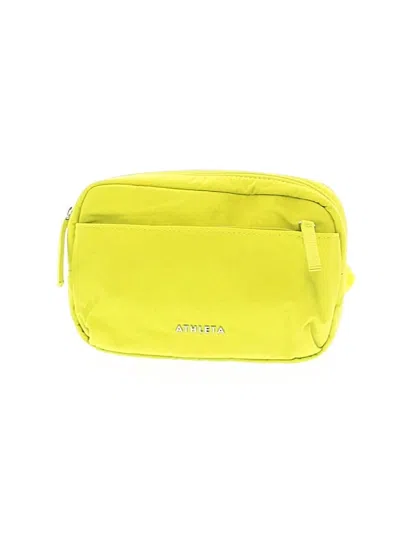 Pre-owned Athleta Belt Bag In Yellow