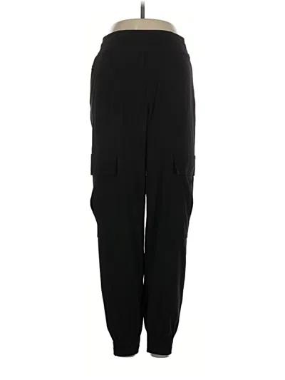 Pre-owned Athleta Cargo Pants In Black