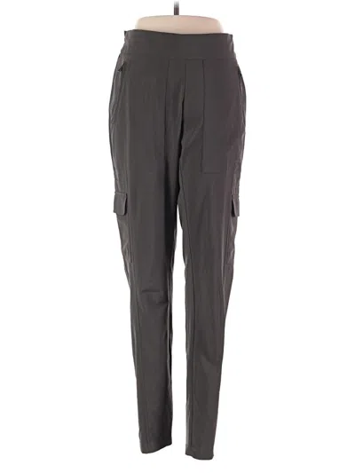 Pre-owned Athleta Cargo Pants In Gray
