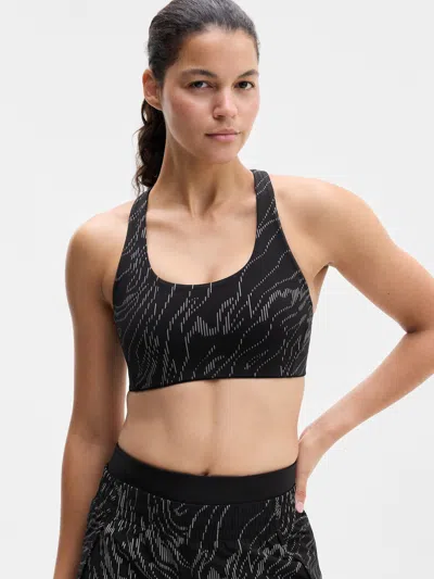 Athleta Circuit Train Sports Bra A-c In Black