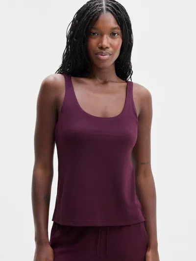 Athleta Cloudnine Support Tank In Bordeaux