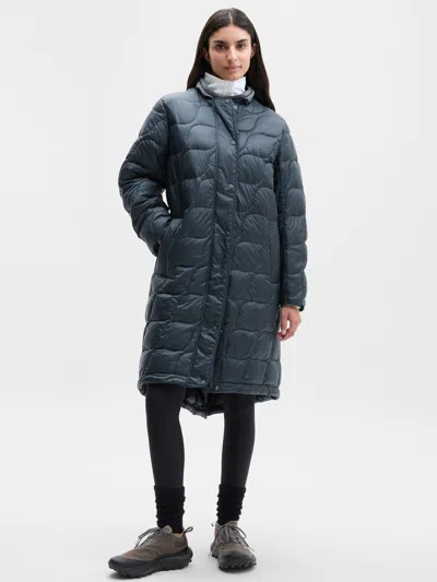 Athleta Coastline Parka In Blue