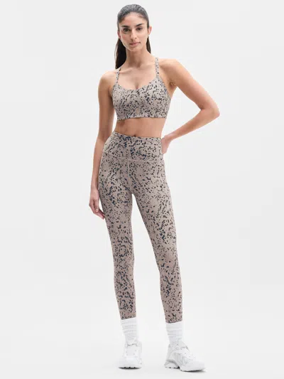 Athleta Elation Surface Novelty Legging In Eggshell Beige