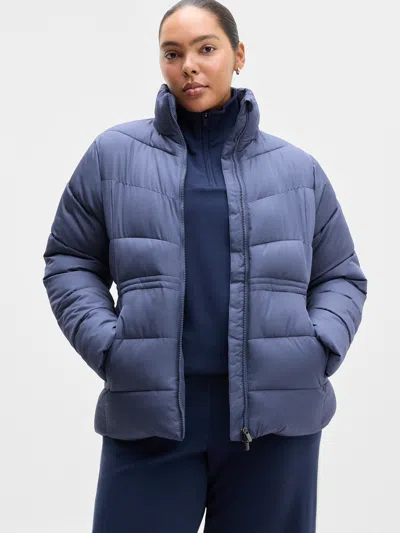 Athleta Elemental Puffer Jacket In Blue
