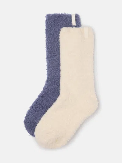 Athleta Kids'  Girl Cuddle Up Sock 2-pack In Multi