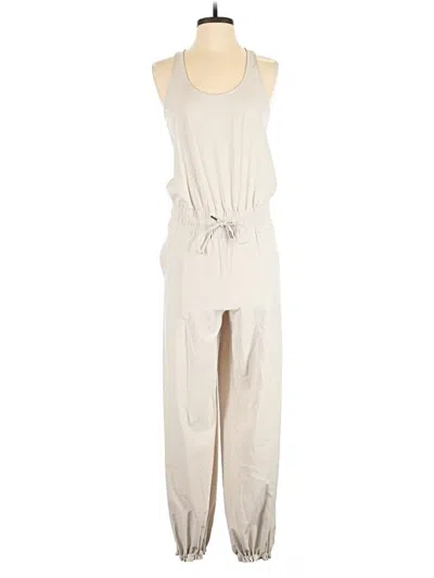 Pre-owned Athleta Jumpsuit In Ivory