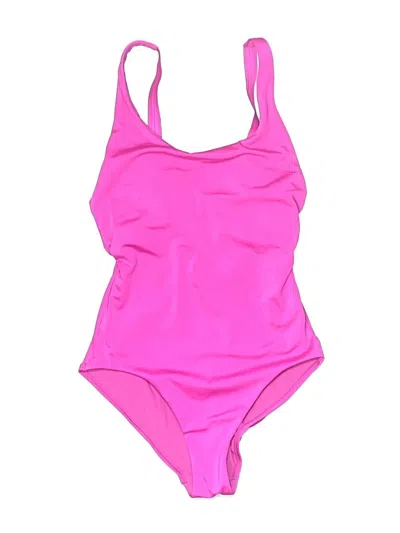 Pre-owned Athleta One Piece Swimsuit In Purple