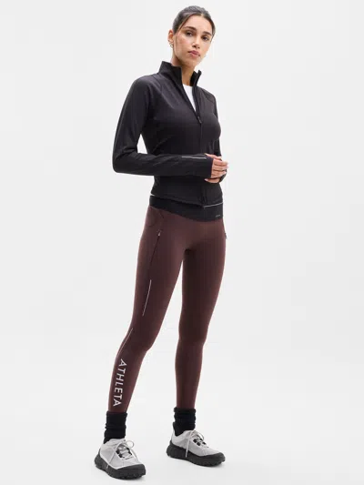 Athleta Rainier Graphic Legging In Brown