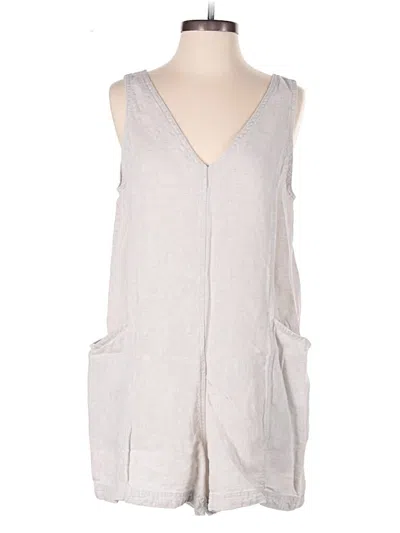 Pre-owned Athleta Romper In Gray