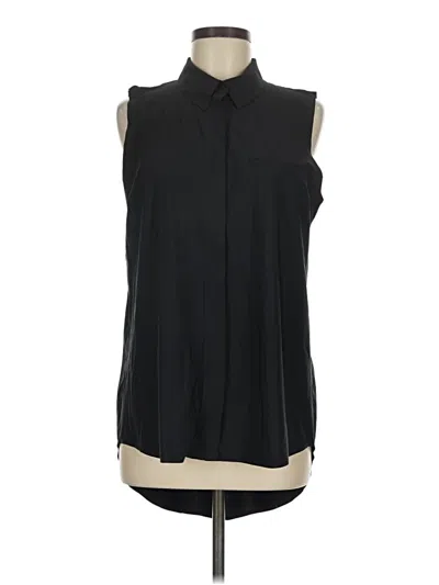Pre-owned Athleta Sleeveless Blouse In Black