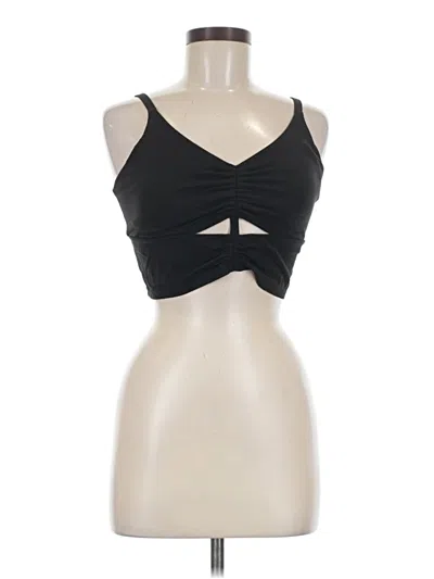 Pre-owned Athleta Sports Bra In Black