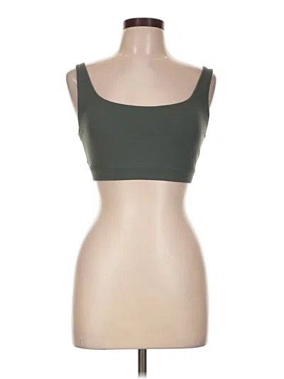 Pre-owned Athleta Sports Bra In Green