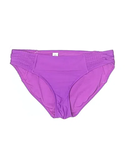 Pre-owned Athleta Swimsuit Bottoms In Purple