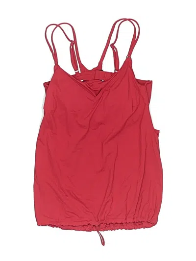 Pre-owned Athleta Swimsuit Top Red Swimwear