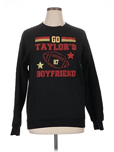 Pre-owned Athletic Works Sweatshirt In Black
