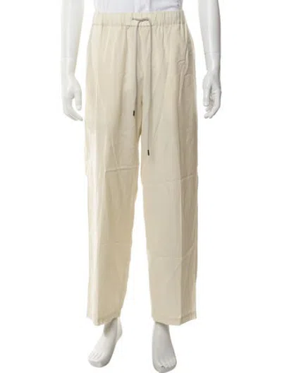 Pre-owned Attachment Pants In Neutrals