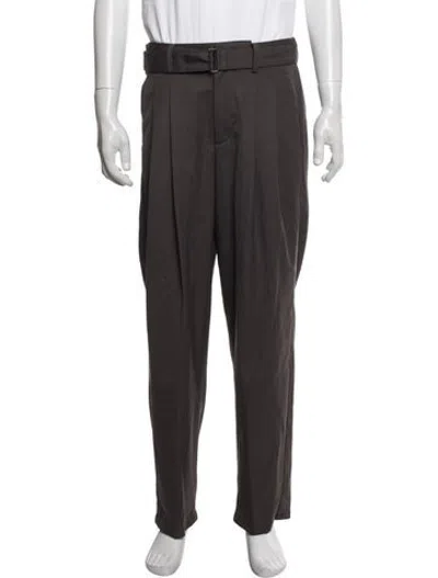 Pre-owned Attachment Wool Dress Pants In Grey