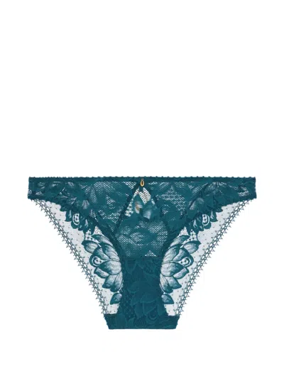 Aubade Flawless Love Lace Briefs In Green
