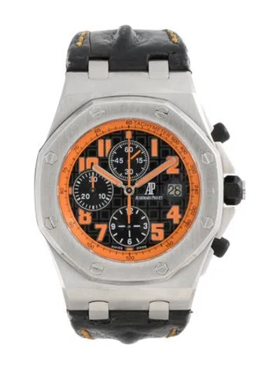 Pre-owned Audemars Piguet Royal Oak Offshore Watch In Multicolor