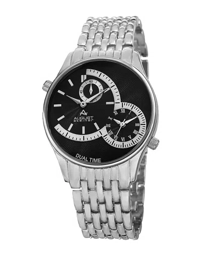 August Steiner Black Dial Men's Watch As8141ssb