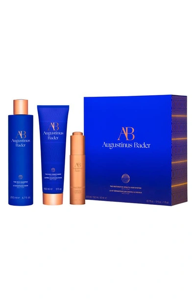 Augustinus Bader Restorative Scalp & Hair System With Tfc8® (limited Edition) $205 Value In White