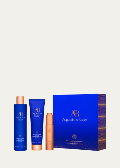 Augustinus Bader The Restorative Scalp And Hair System In White