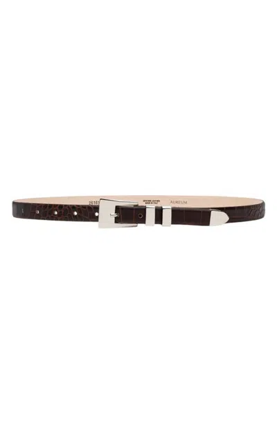 Aureum Sofia Belt In Brown