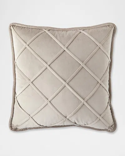 Austin Horn Collection Pablo Velvet Diamond Euro Sham