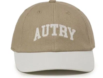 Autry Beige Cotton Hat
