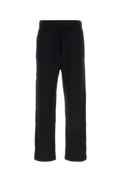 Autry Cotton Joggers For Men In Black