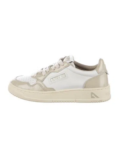 Pre-owned Autry Leather Sneakers In White