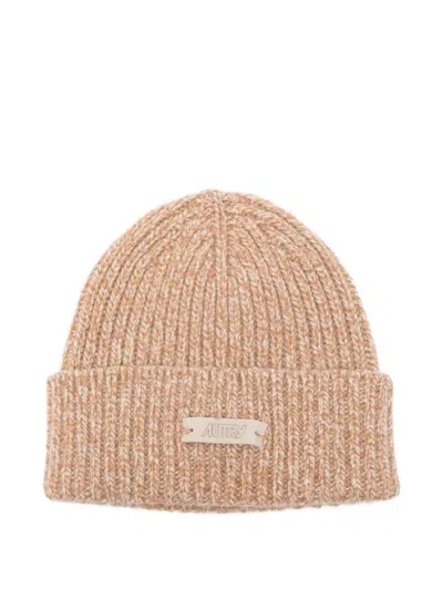Autry Logo Hat In Brown