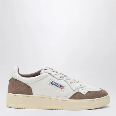 Autry Medalist Sneakers White/brown Suede
