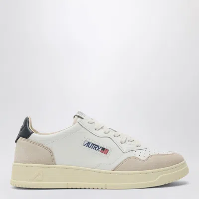 Autry Medalist White/blue Leather Trainer