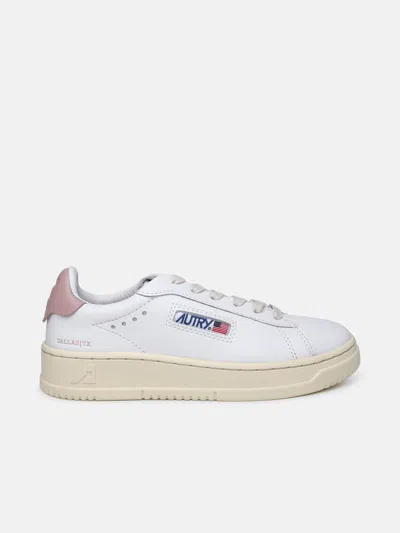 Autry White Leather Dallas Sneakers