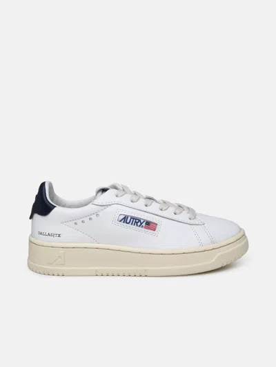 Autry White Leather Dallas Sneakers