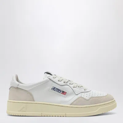 Autry White Leather Low-top Sneakers
