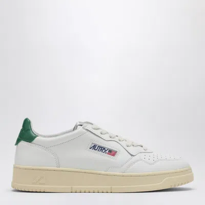 Autry White/green Medalist Sneakers