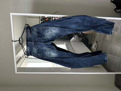 Pre-owned Avant Garde X G Star Raw Avant Garde Rick Style Denim Pants / Jeans In Navy