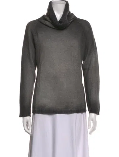 Pre-owned Avant Toi Cashmere Turtleneck Sweater In Grey