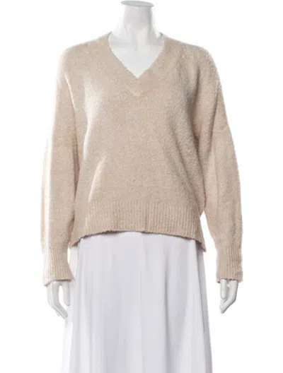 Pre-owned Avant Toi V-neck Sweater In Neutrals