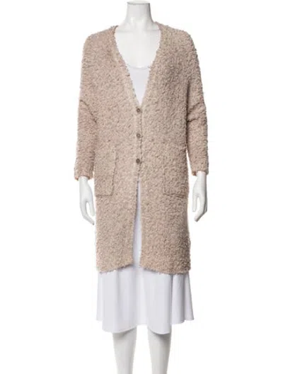 Pre-owned Avant Toi V-neck Sweater In Neutrals
